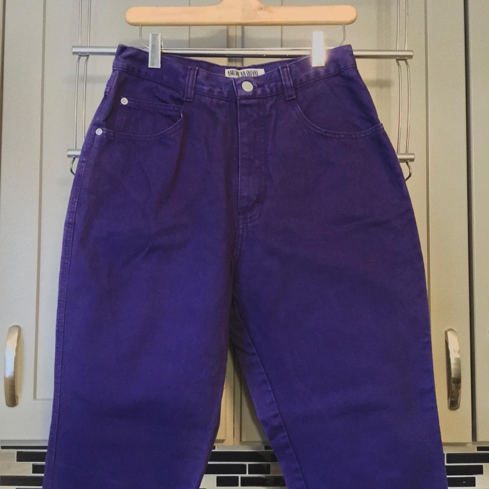 VTG Purple Mom Jeans - 80’s Fashion